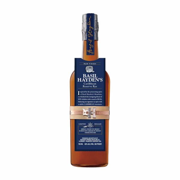 Basil Hayden Caribbean Cask Reserve Rye 750Ml Basil Hayden Caribbean Cask