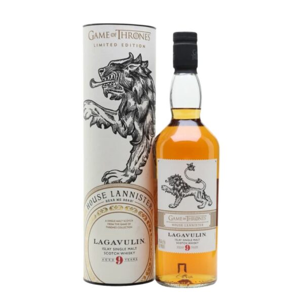 Game Of Thrones Lagavulin House Lannister 9 Years Old Single Malt Scotch Whisky 750Ml