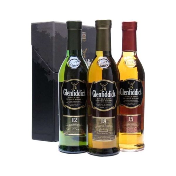 Glenfiddich Trio Pack Scotch