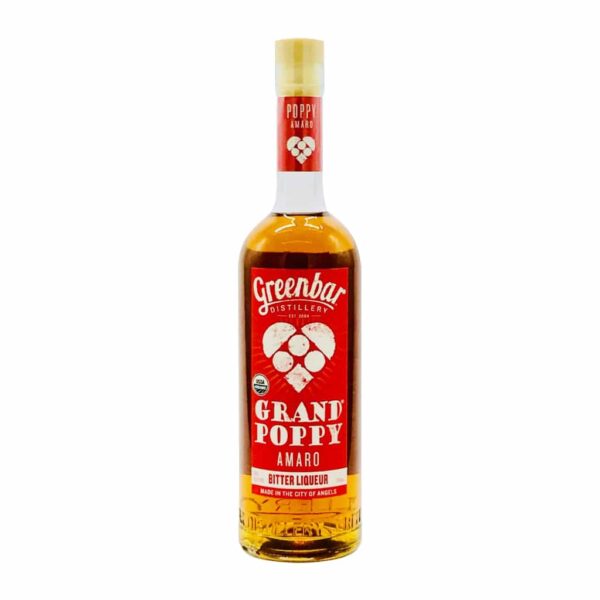 Green Bar Distillery Grand Poppy Amaro 750Ml