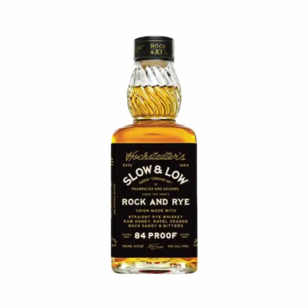 Hochstadter'S Slow &Amp; Low Rock And Rye Straight Rye Whiskey 750Ml
