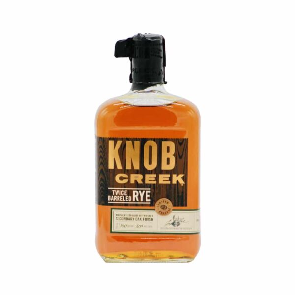 Knob Creek Twice Barreled Rye Whiskey 750Ml