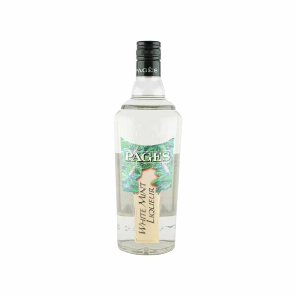 Pages White Mint Liqueur 750 Ml