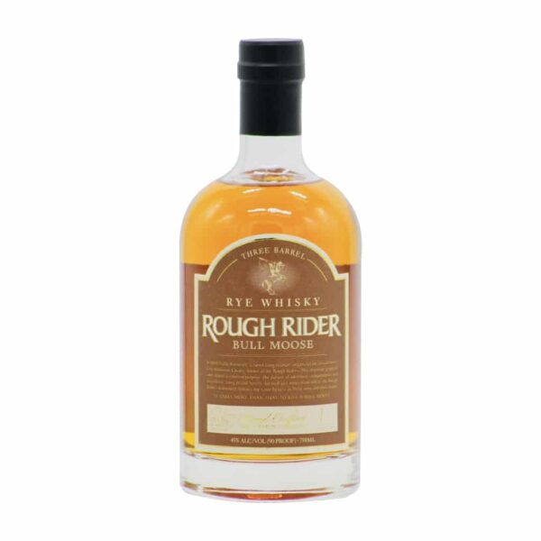 Rough Rider Bull Moose Three Barrel Rye Whiskey 750Ml