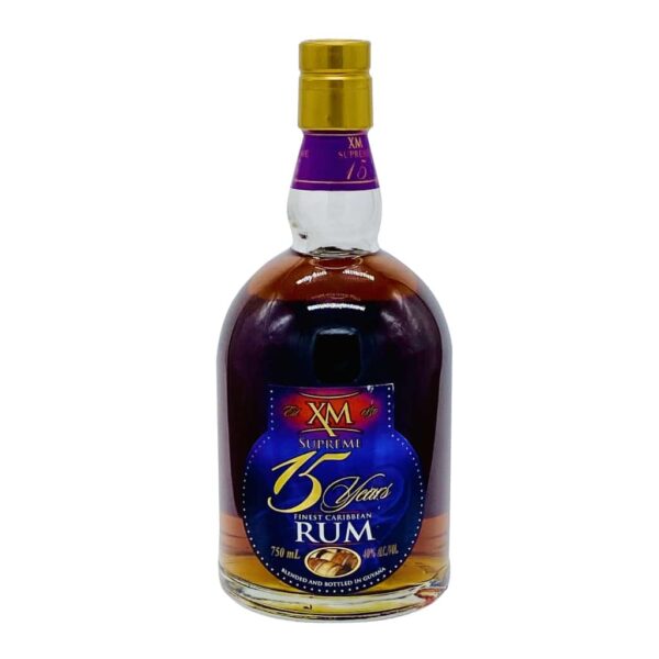 Xm Supreme 15 Year Old Caribbean Rum 750Ml