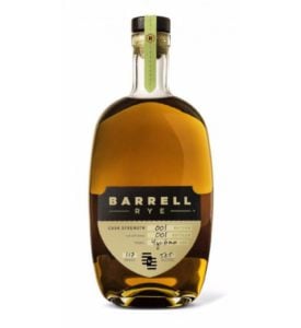 Barrell Batch 001 Cask Strength Rye 750Ml