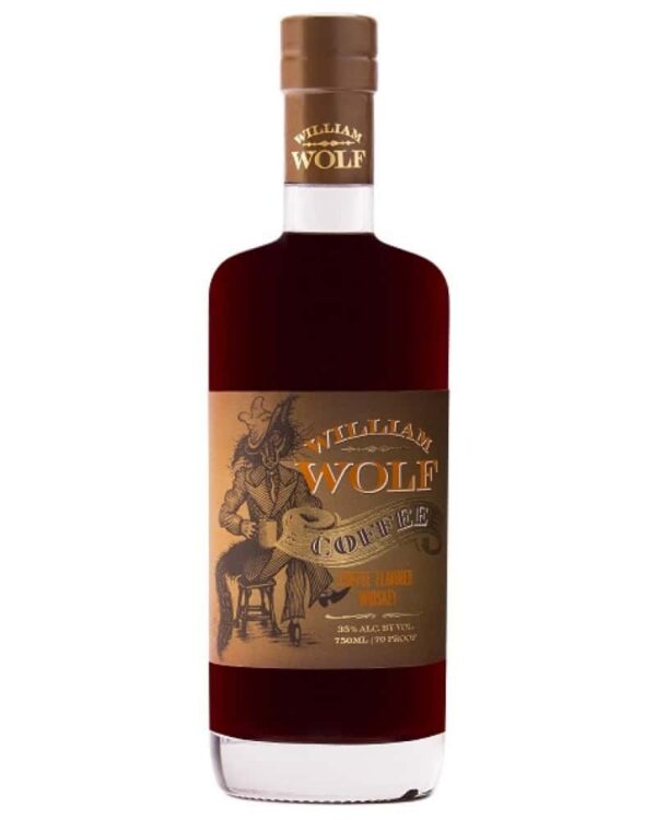 William Wolf Coffee Flavored Whiskey 750Ml William Wolf Coffee