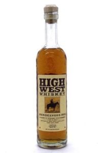 High West Rendezvous Whiskey