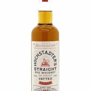 Hochstadter's Vatted Straight Rye