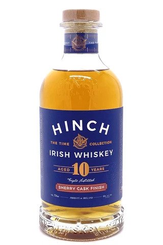 Hinch 10 Year Old Sherry Cask Finish Irish Whiskey 70Cl Hinch 10 Year Old Sherry Cask Finish Irish Whiskey 70Cl