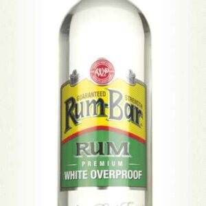 Rum-Bar White Overproof Jamaican Rum