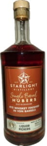 Starlight Distillery Hubers Rye Vdn