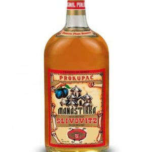 Manastirka Prokupac Slivovitz Plum Brandy 1L