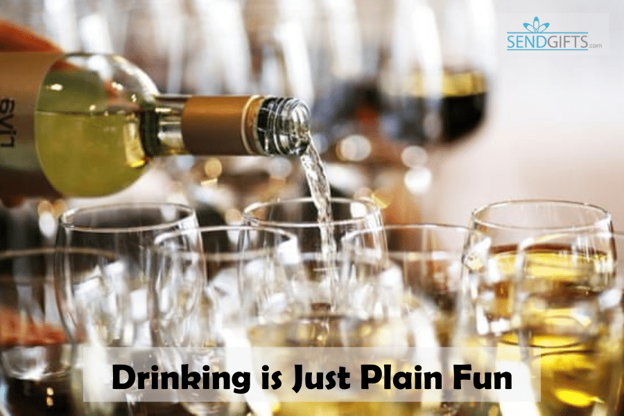 Drinking Is Just Plain Fun