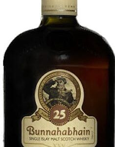 Bunnahabhain Single Islay Malt Scotch Whisky 25 year old