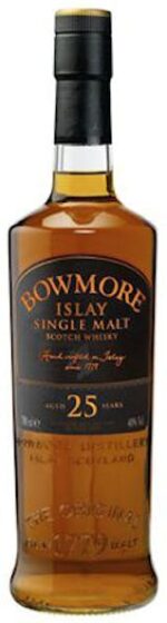 Bowmore Distillery Single Malt Scotch Whisky 25 year old