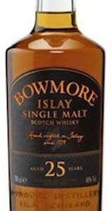 Bowmore Distillery Single Malt Scotch Whisky 25 year old