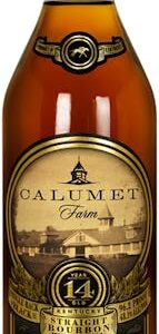 Calumet Farm Single Rack Black Bourbon Whisky 14 year old 750ml