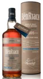 BenRiach Peated Portwood Single Malt Scotch Whisky 12 year old