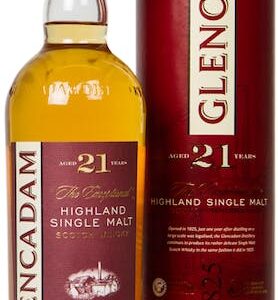 Glencadam Highland Single Malt Scotch Whisky 21 year old