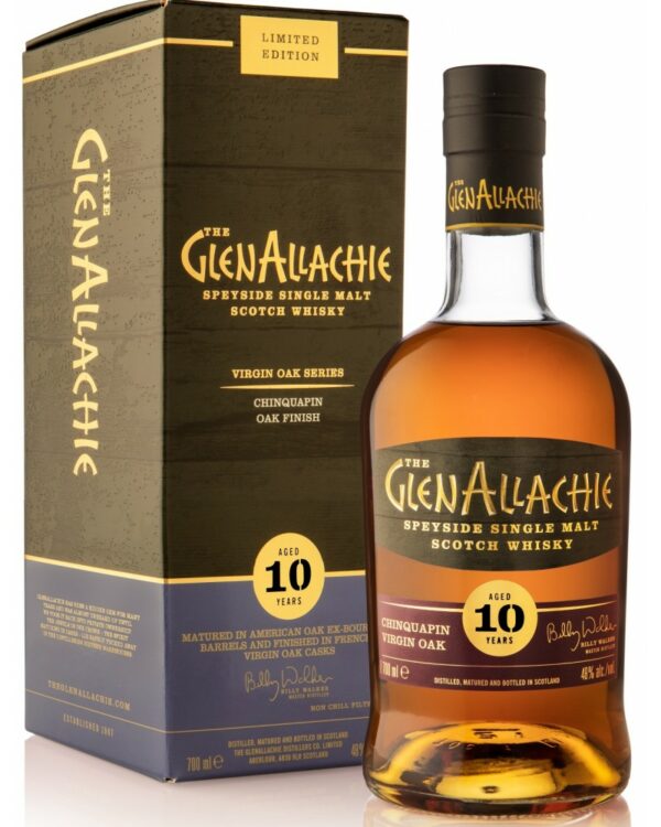 The Glenallachie Chinquapin Virgin Oak Finish 10 Year Old Single Malt