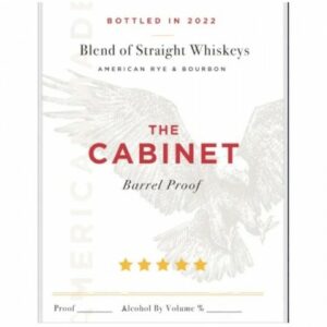 Proof And Wood The Cabinet Barrel Proof Blend Of Straight Whiskeys