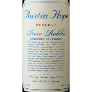 Austin Hope Winery Reserve Cabernet Sauvignon 2020