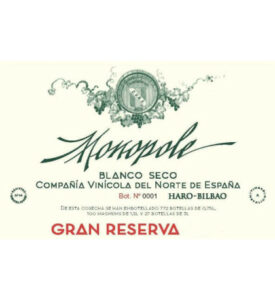 Cune Monopole Clasico Blanco Seco Gran Reserva 2015