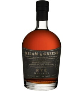 Milam &Amp; Greene Straight Rye Finished In Port Wine Casks