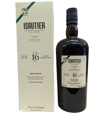 Isautier 16 Year Old Sugarcane Rum 2 Isautier 16 Year Old Sugarcane Rum