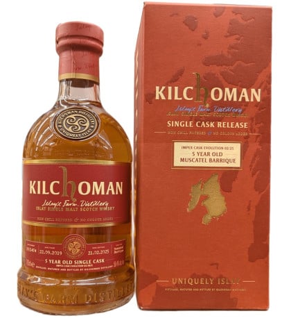 Kilchoman Impex Cask Evolution 02/25 5 Year Old Muscatel Barrique