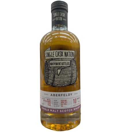 Single Cask Nation Aberfeldy 10 Year Old Single Malt