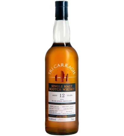 Tri Carragh Blair Athol 12 Year Old Single Malt