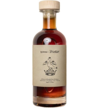 Wolves X Willett 10 Year Old Straight Rye